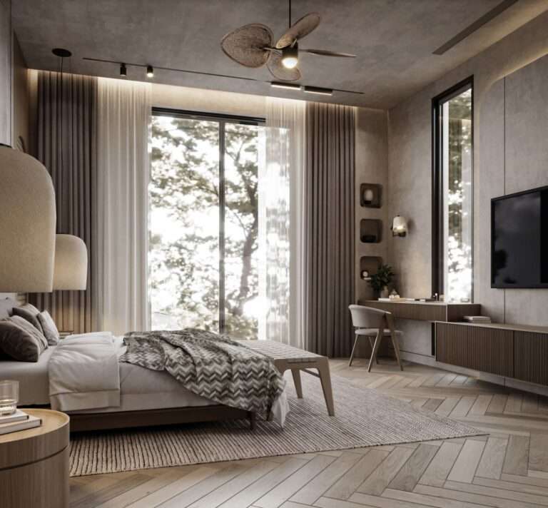 bedroom wall design