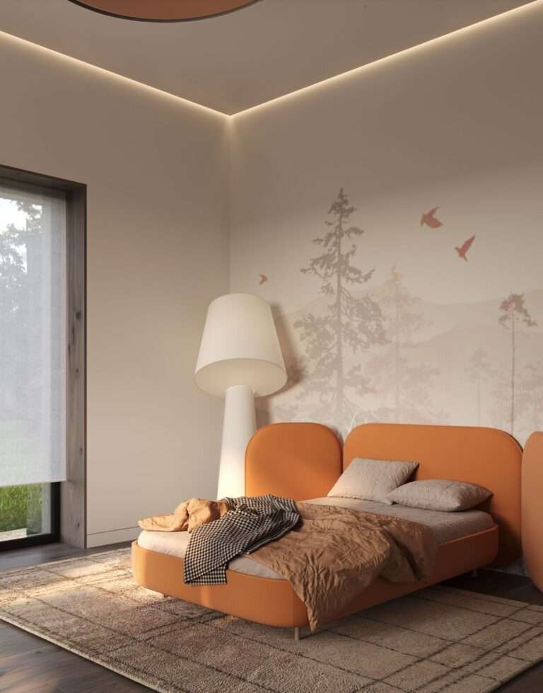 bedroom wall design