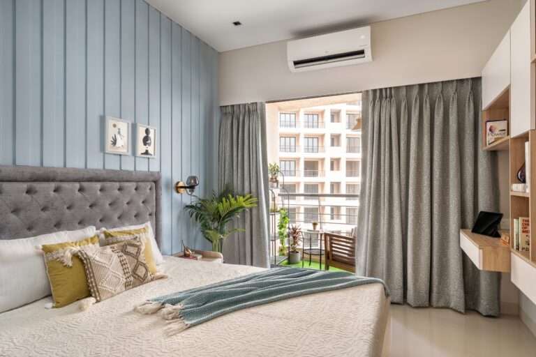 wall design for bedroom