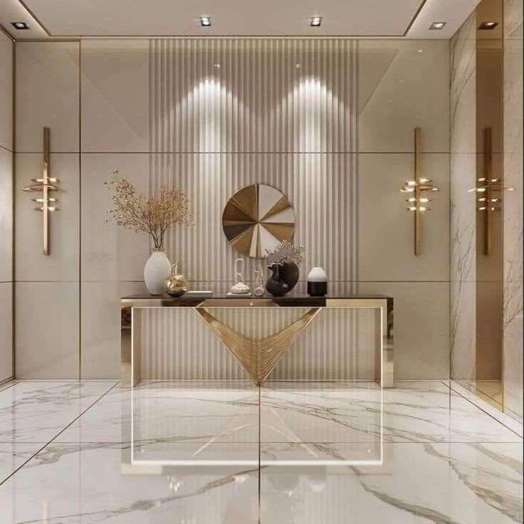 simple entrance foyer design 