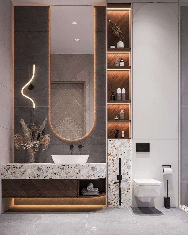 modern bathroom tiles design
