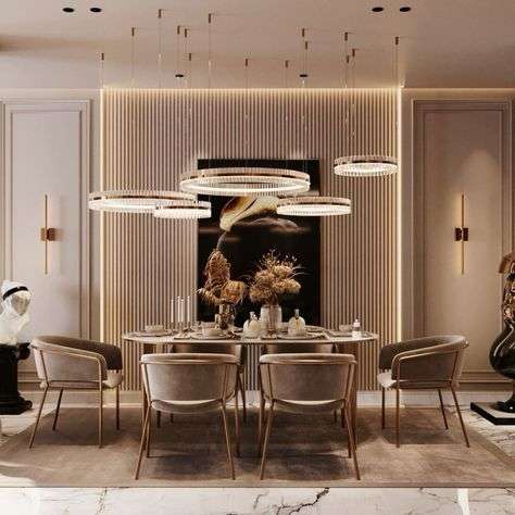 luxury dining room design