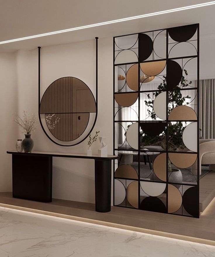 modern foyer ceiling design idea