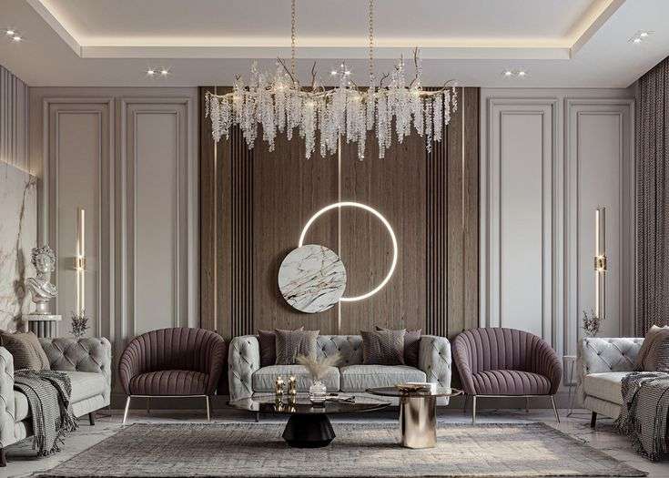 living room pop design