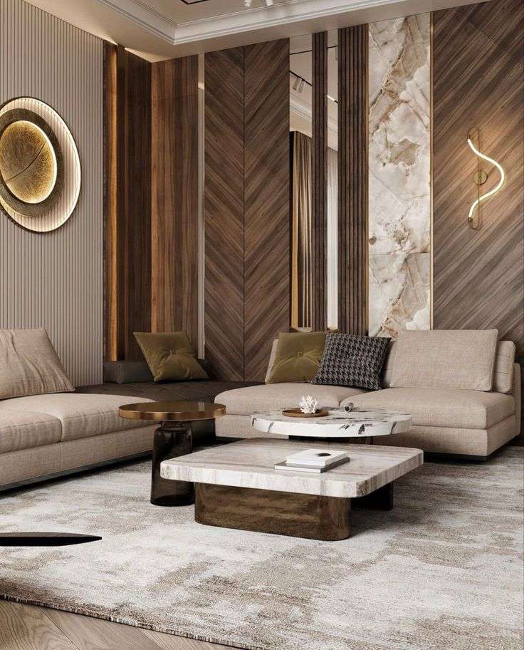 wall panelling designs for living room with moulding