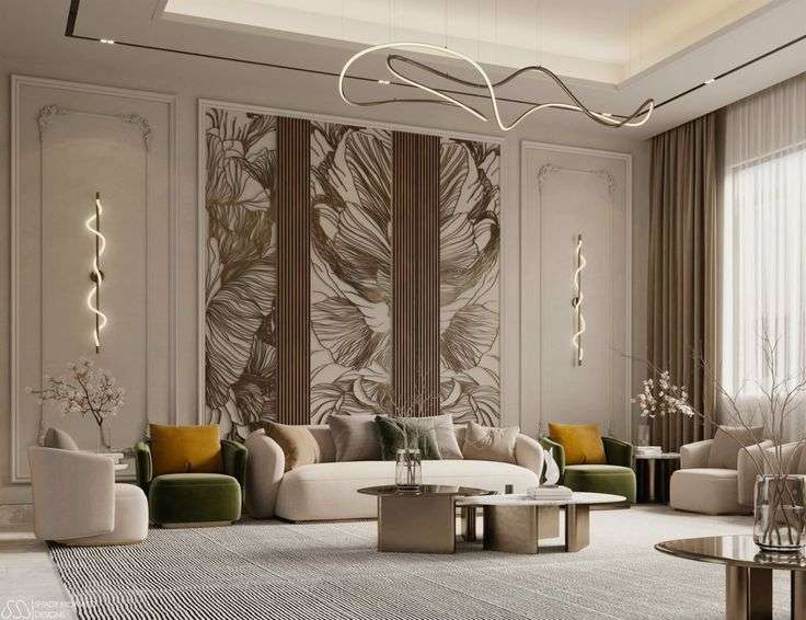 living room wall designs