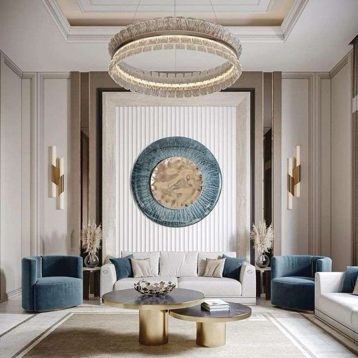living room pop design