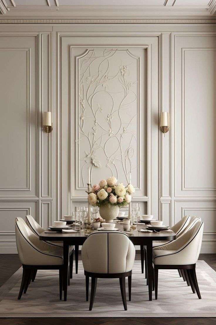 wooden dining table design 