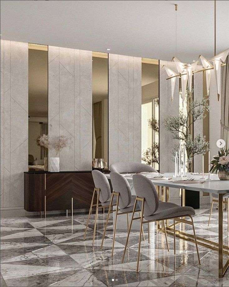 modern dining room ceiling design​