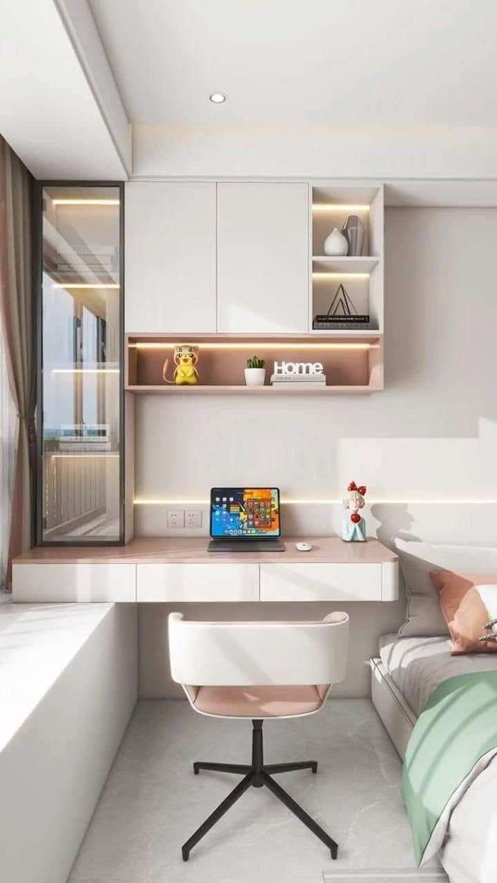 luxury modern study room design​

