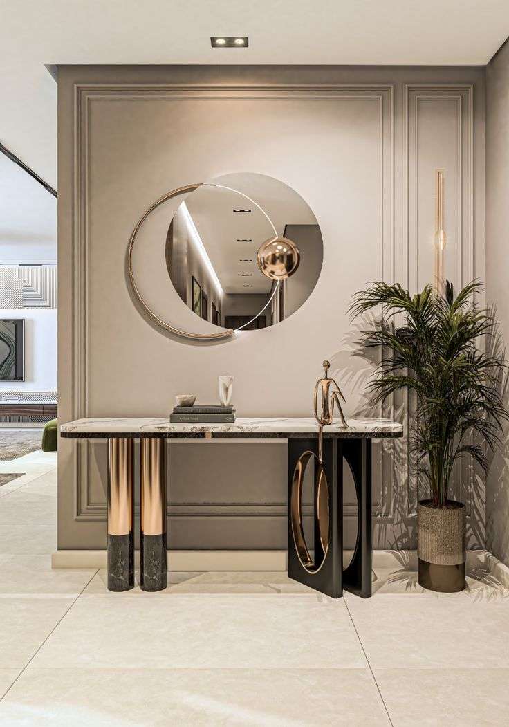 simple entrance foyer design 