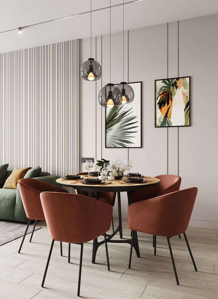 minimal dining room design
